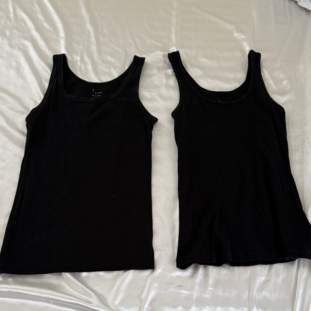 Black Tank Tops